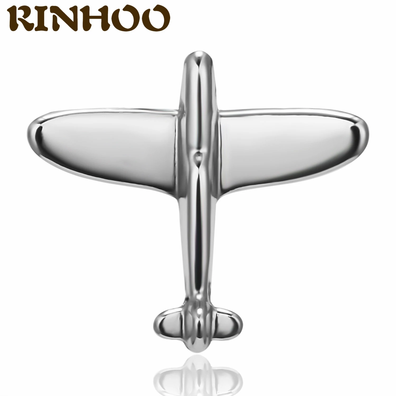 RINHOO Cool Fashion Airplane Brooch Pins Silver Color Smooth Airplane Luxury Brand Brooches For Women Men Costumes Boys Jewelry
RINHOO Cool Fashion Airplane Brooch Pins Silver Color Smooth Airplane Luxury Brand Brooches For Women Men Costumes Boys Jewelry