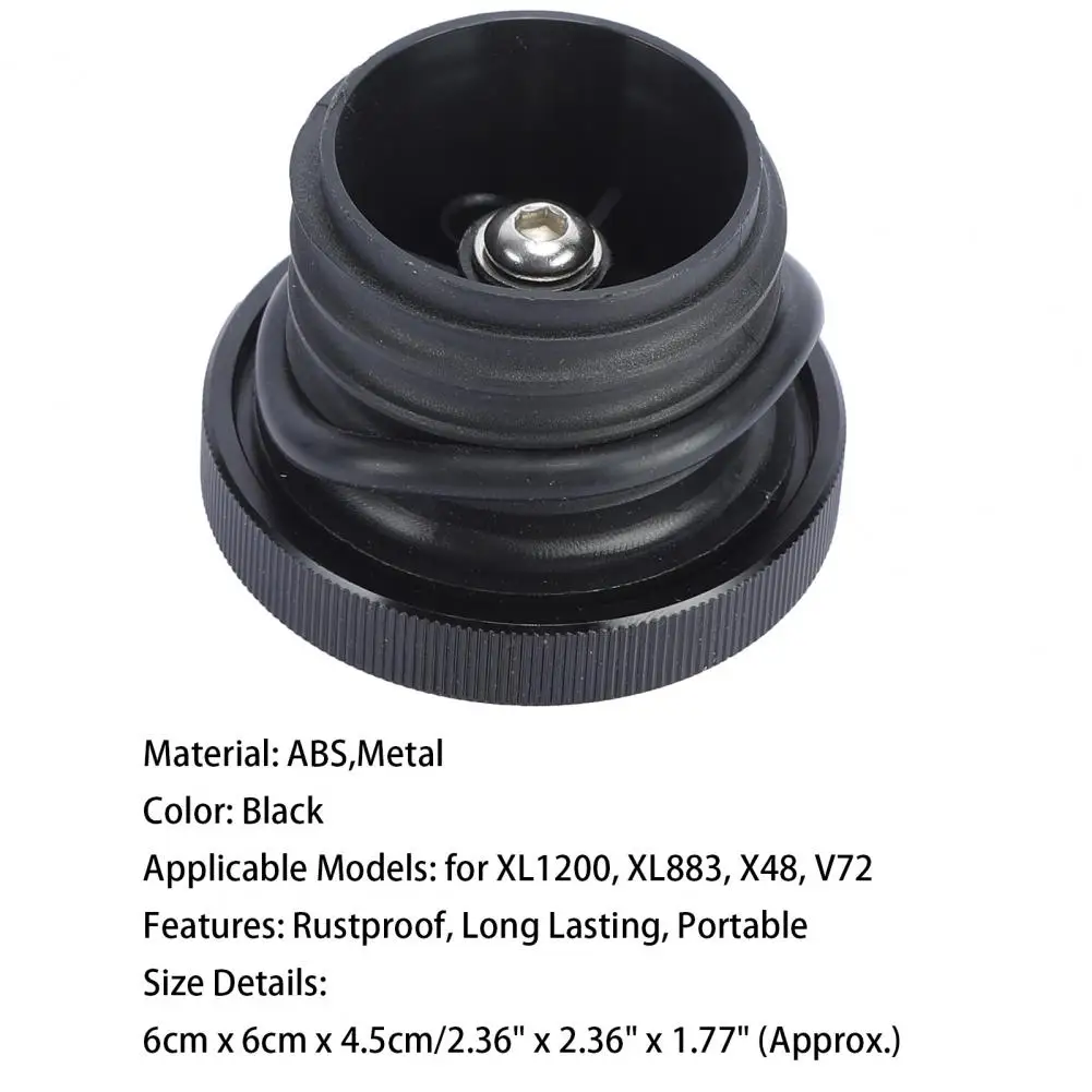 MP12-001-0151 Fuel Tank Cap Convenient Anti-rust Black Plastic Bottom Motorcycle Right-hand Thread Oil Tank Cap for XL1200 XL883
MP12-001-0151 Fuel Tank Cap Convenient Anti-rust Black Plastic Bottom Motorcycle Right-hand Thread Oil Tank Cap for XL1200 XL883
