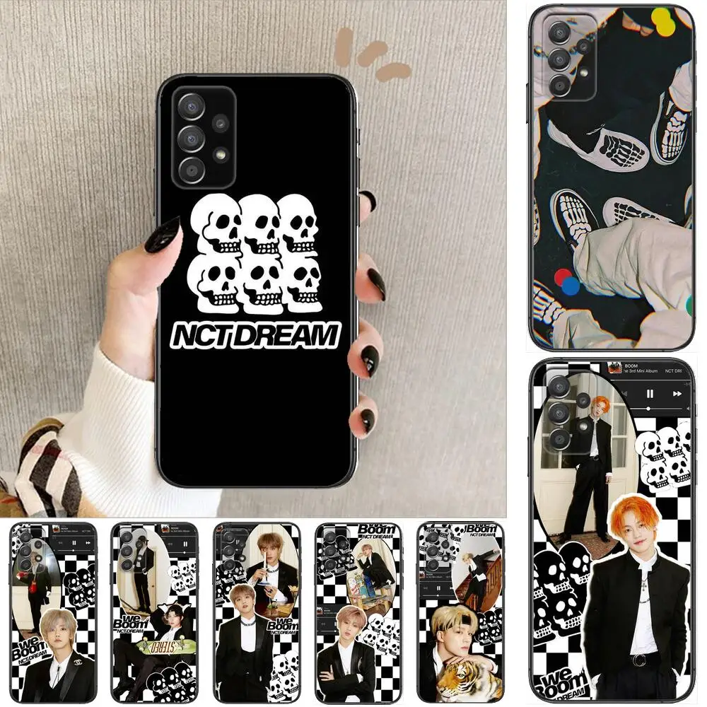 

Kpop NCT 127 Kick It Neo Zone Phone Case Hull For Samsung Galaxy A70 A50 A51 A71 A52 A40 A30 A31 A90 A20E 5G a20s Black Shell Ar