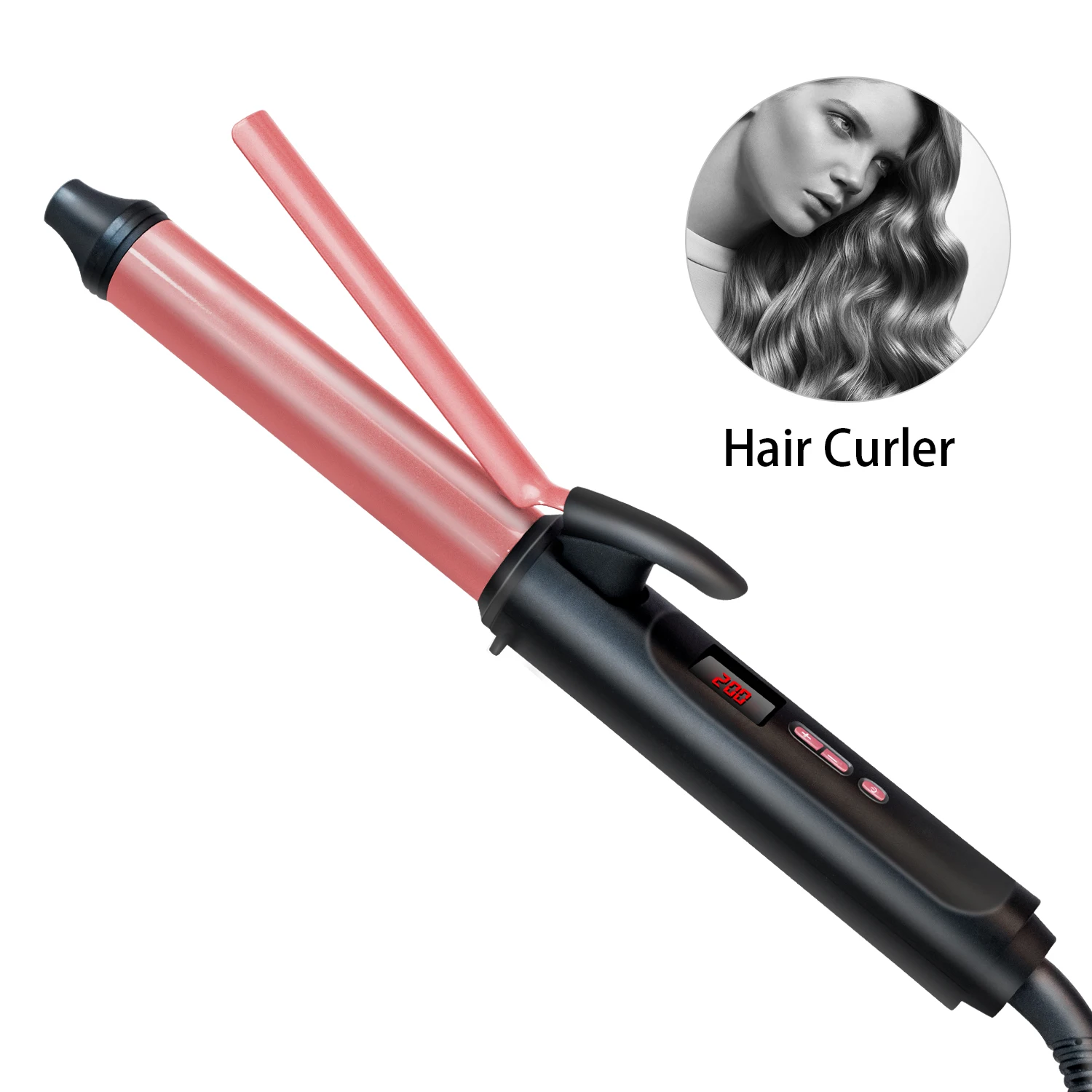 Hair Curling Tool Professional Hair Curler 9mm/26mm Corrugation Wand Irons Rotating Curling Wand Bar Wave Styling Tools Styler
Hair Curling Tool Professional Hair Curler 9mm/26mm Corrugation Wand Irons Rotating Curling Wand Bar Wave Styling Tools Styler
