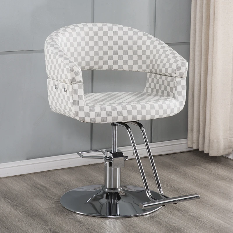 Factory direct barber chair hair salon hairdressing can be raised and lowered rotary adjustment chair simple hairdressing chair
Factory direct barber chair hair salon hairdressing can be raised and lowered rotary adjustment chair simple hairdressing chair