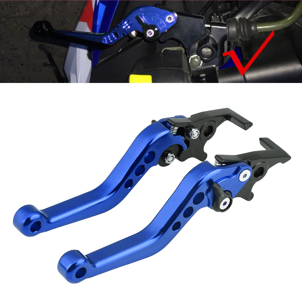 1 Pair CNC Aluminum Motorcycle Scooter Modification Double Disc Brake Lever Universal Blue
1 Pair CNC Aluminum Motorcycle Scooter Modification Double Disc Brake Lever Universal Blue