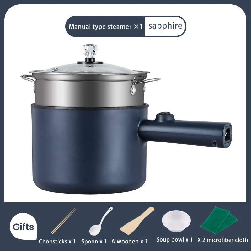 Electric Cooking Machine Household Hot Pot Multifunctional Mini Electric Rice Cooker Non-stick Pan 220V Single/Double Layer
Electric Cooking Machine Household Hot Pot Multifunctional Mini Electric Rice Cooker Non-stick Pan 220V Single/Double Layer