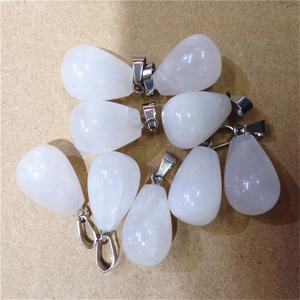 50Pcs 18x13mm Wholesale Natural White Crystal Teardrop Pendant Bead DIY Earrings Handmade Jewelry Accessories S706
50Pcs 18x13mm Wholesale Natural White Crystal Teardrop Pendant Bead DIY Earrings Handmade Jewelry Accessories S706