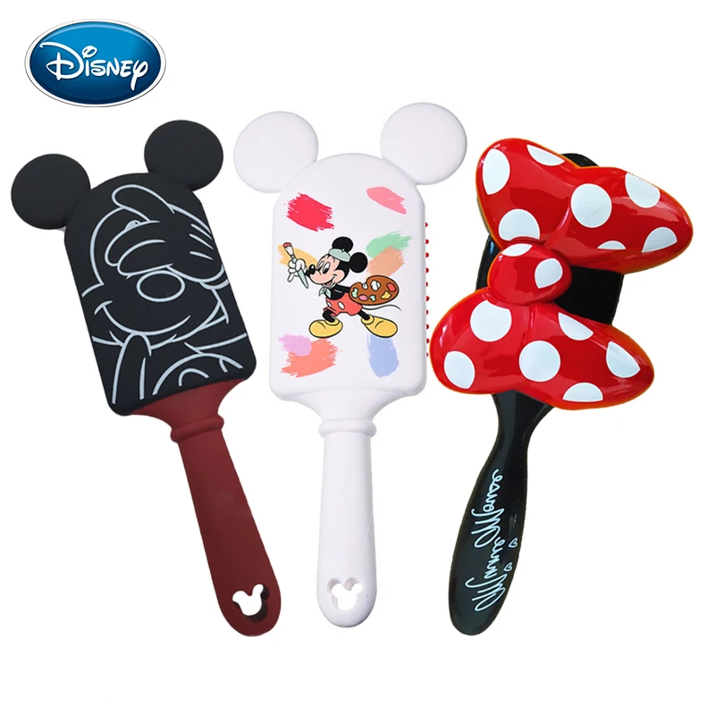 Disney 1 шт. очаровательные комбинезоны с рисунком Микки Маус расческа Kid массаж на