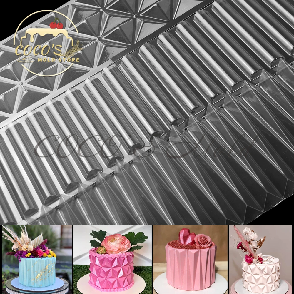 3 Styles Origami Impression Cake Mold Fondant Cake Border Mould Cake Decorating Tools Kitchen Supplies Bakeware
3 Styles Origami Impression Cake Mold Fondant Cake Border Mould Cake Decorating Tools Kitchen Supplies Bakeware