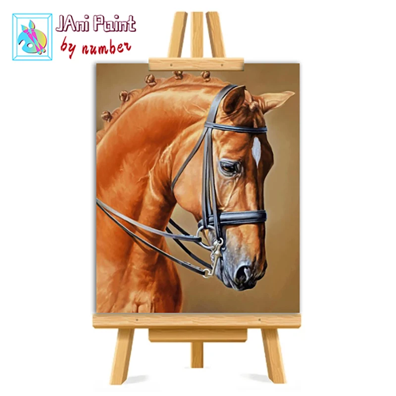 Brown Horse Picture DIY Painting By Numbers Colouring Zero Basis HandPainted Oil Painting Unique Gift Home Decor
Brown Horse Picture DIY Painting By Numbers Colouring Zero Basis HandPainted Oil Painting Unique Gift Home Decor