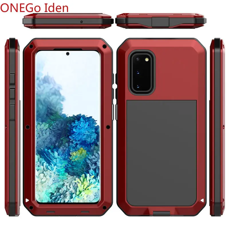 Heavy Duty Protection Armor Metal Phone Case For Samsung S20 S20 Plus S20 Ultra Military Shockproof Back Cover For Samsung S20 
Heavy Duty Protection Armor Metal Phone Case For Samsung S20 S20 Plus S20 Ultra Military Shockproof Back Cover For Samsung S20