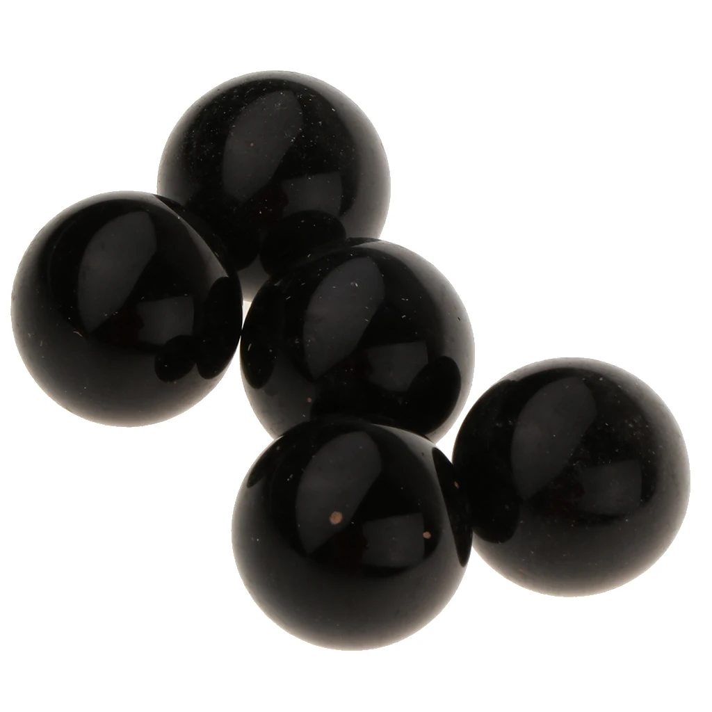 5pcs 25mm Black Glass Marbles, Kids Traditional Ball Game Toy Vase & Fish Tank Decoration
5pcs 25mm Black Glass Marbles, Kids Traditional Ball Game Toy Vase & Fish Tank Decoration