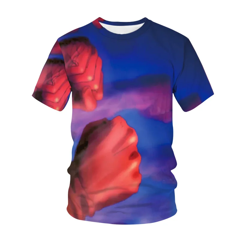 Summer new hot-selling 3D printed T-shirt fashion casual couple tops popular street style fun pattern T-shirt, sexy lips T-shirt
Summer new hot-selling 3D printed T-shirt fashion casual couple tops popular street style fun pattern T-shirt, sexy lips T-shirt