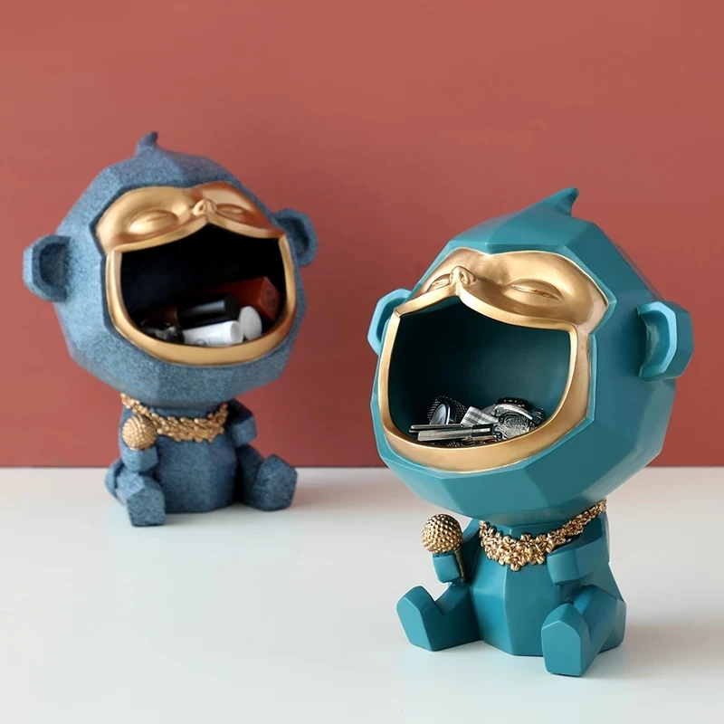 sculpture resine Ornaments Home Decoration Big Mouth Monkey Decorative Figurines Storage box Sculpture Modern Art Statues
sculpture resine Ornaments Home Decoration Big Mouth Monkey Decorative Figurines Storage box Sculpture Modern Art Statues
