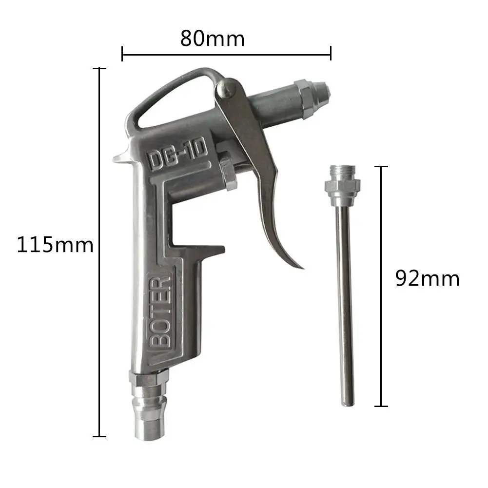 Dustproof Gun Air Blow Gun Pistol Trigger Cleaner Compressor Dust Blower 8-inch Nozzle Cleaning Tools For Compressor Accessories
Dustproof Gun Air Blow Gun Pistol Trigger Cleaner Compressor Dust Blower 8-inch Nozzle Cleaning Tools For Compressor Accessories
