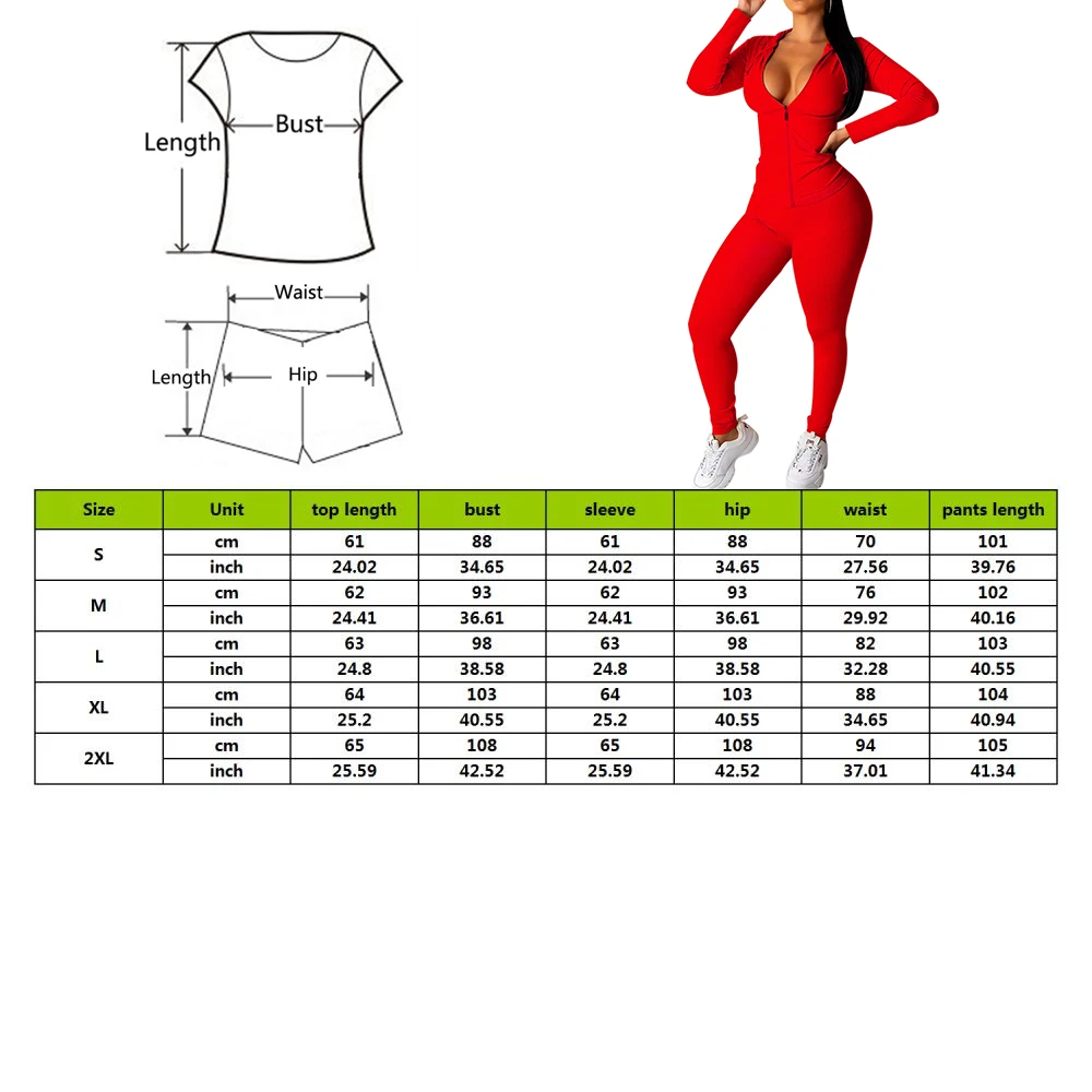 Long Sleeve Zipper Hoodies Solid Color Casual Sporting Hoodies Tracksuit Women Skinny Long Sleeve Jacket Pencil Pants Bodycon
Long Sleeve Zipper Hoodies Solid Color Casual Sporting Hoodies Tracksuit Women Skinny Long Sleeve Jacket Pencil Pants Bodycon