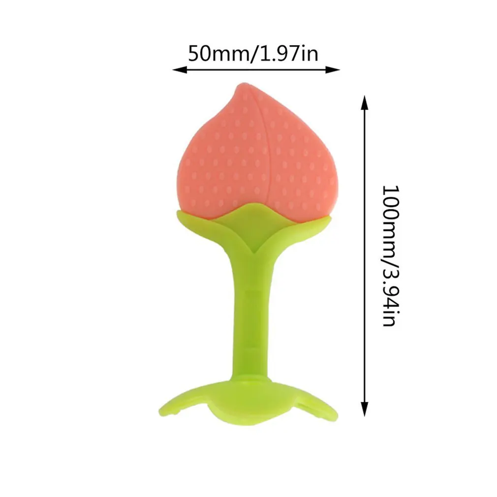 Kids Peach Shape Teether BPA Free Food Grade Silicone Chewing Toy Non Toxic Teether For Newborn Chewing Toy
Kids Peach Shape Teether BPA Free Food Grade Silicone Chewing Toy Non Toxic Teether For Newborn Chewing Toy