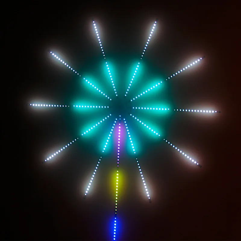 Светодиодная лента RGB 5 в с USB, неоновая Светодиодная лампа с управлением музыкой, лампа в виде фейерверка, Рождественский домашний декор для стен и комнат
Светодиодная лента RGB 5 в с USB, неоновая Светодиодная лампа с управлением музыкой, лампа в виде фейерверка, Рождественский домашний декор для стен и комнат