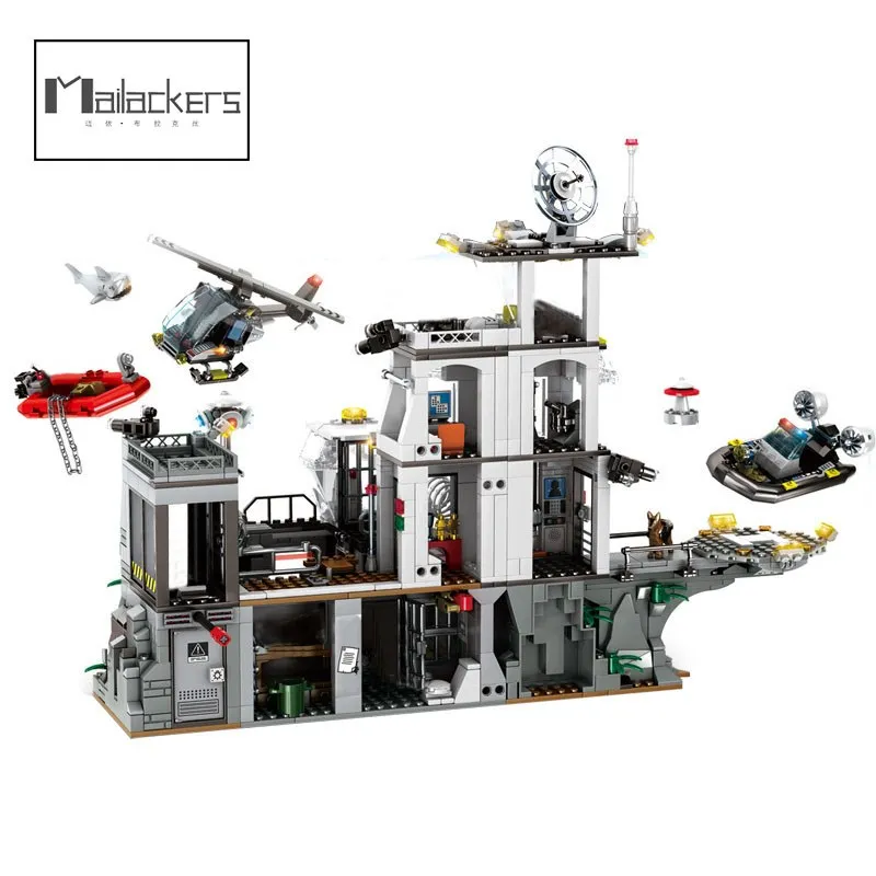 Mailackers Swat City Police Station Set Building Blocks Police Series Sea Island Prison Bricks Educational Toys For Children
Mailackers Swat City Police Station Set Building Blocks Police Series Sea Island Prison Bricks Educational Toys For Children