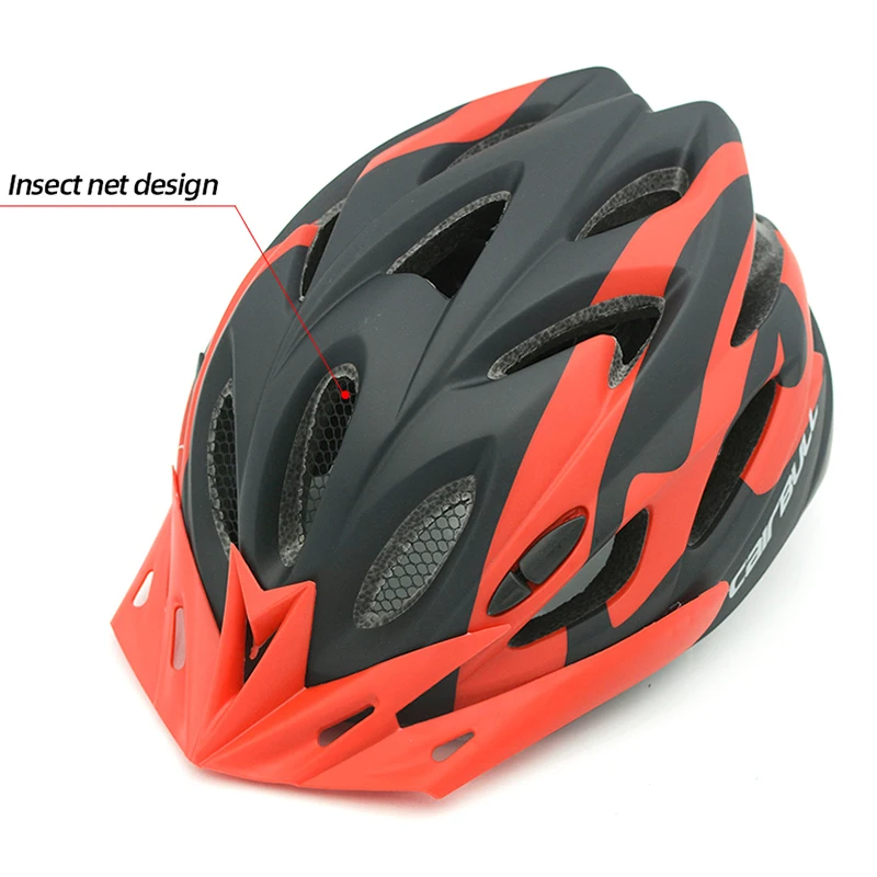 

CAIRBULL Mtb Helmet Specialized Mountain Bike Helmets With Visor Adult Men Women With Taillight Ventilated Integrally-Molded EPS