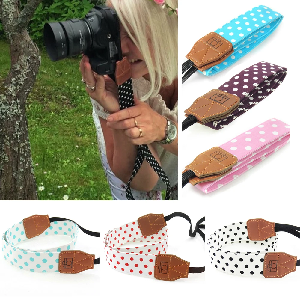Retro Polka Dots Blue Shoulder Belt Universal Camera Strap Neck Photo Strap For Canon for Nikon for Sony for Olympus DSLR
Retro Polka Dots Blue Shoulder Belt Universal Camera Strap Neck Photo Strap For Canon for Nikon for Sony for Olympus DSLR