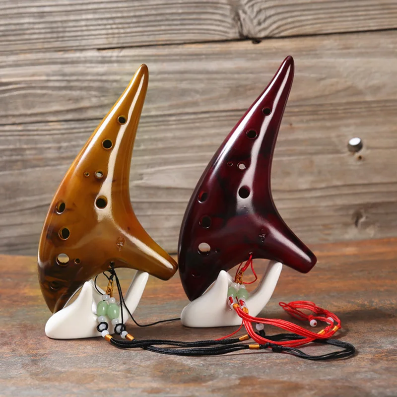 12 Holes Smoked Ocarina Submarine Style Musical Instrument Music Lover Beginner Instrument UT
12 Holes Smoked Ocarina Submarine Style Musical Instrument Music Lover Beginner Instrument UT