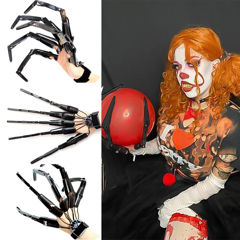Halloween Articulated Fingers Extensions Outdoor Party Props Halloween Finger Decoration Props Horror Ghost Claw Movable Finger
Halloween Articulated Fingers Extensions Outdoor Party Props Halloween Finger Decoration Props Horror Ghost Claw Movable Finger