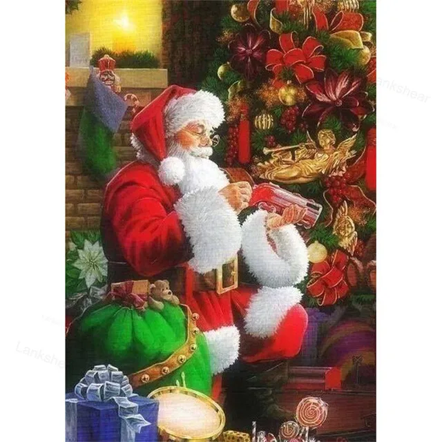 New Year Holiday Decor Christmas Wall Decor X-Mas Christmas Wall Art Christmas Art Christmas Painting Santa Decor Poster
New Year Holiday Decor Christmas Wall Decor X-Mas Christmas Wall Art Christmas Art Christmas Painting Santa Decor Poster