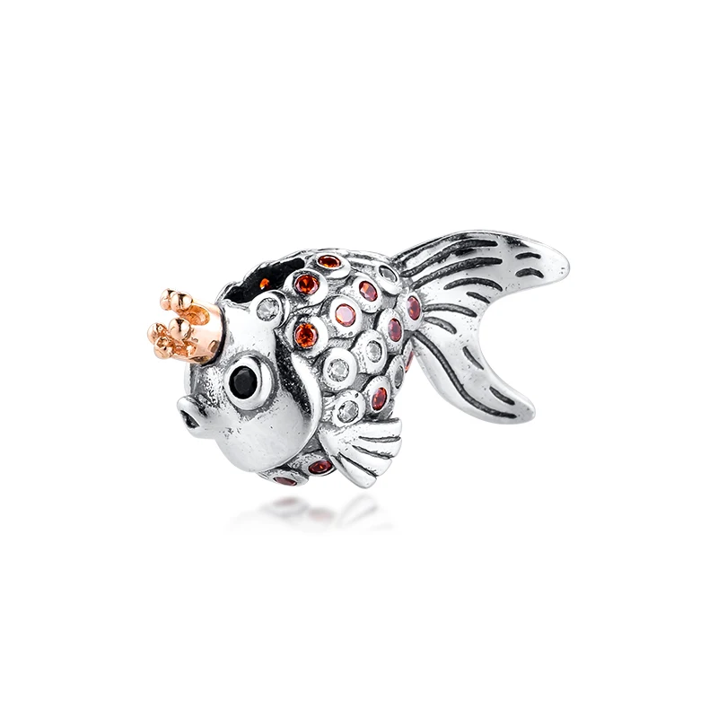 Authentic 925 Sterling Silver Fairytale Wish Fish Charm Fits Origginal Bracelets Women Beads for Jewelry Making Berloques
Authentic 925 Sterling Silver Fairytale Wish Fish Charm Fits Origginal Bracelets Women Beads for Jewelry Making Berloques