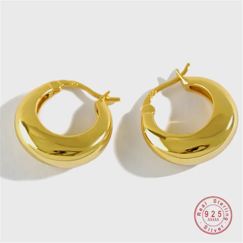 HI MAN 925 Sterling Silver Korean High Quality Glossy Geometric Circle Earrings Women Personality Temperament Party Jewelry
HI MAN 925 Sterling Silver Korean High Quality Glossy Geometric Circle Earrings Women Personality Temperament Party Jewelry