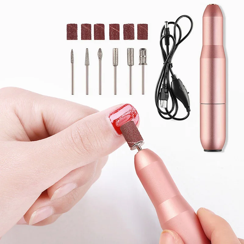 20000RPM USB Electric Nail Drill Machine 2 Way Rotate Mini Nail Drill Kit Manicure Pedicure Gel Remover Portable Nail Drill Pen
20000RPM USB Electric Nail Drill Machine 2 Way Rotate Mini Nail Drill Kit Manicure Pedicure Gel Remover Portable Nail Drill Pen