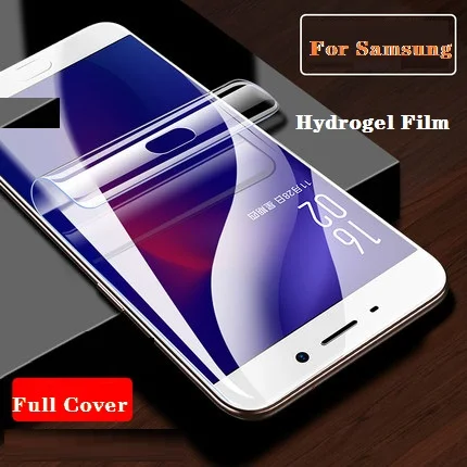 

9H Hydrogel Film on For Samsung Galaxy S7 A3 A5 A7 J3 J5 J7 2016 2017 J2 J4 J7 Core J5 Prime Screen Protector Protective Glass