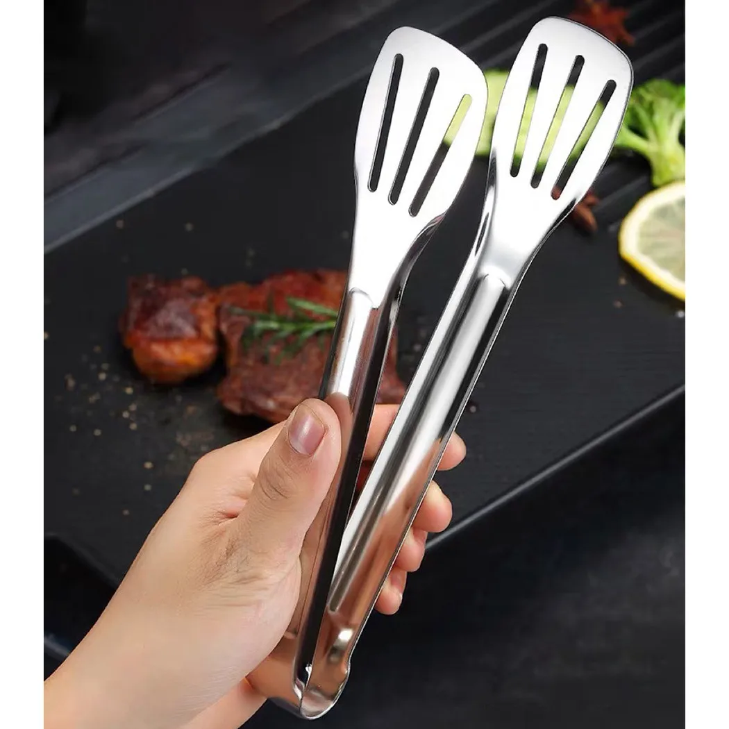 Stainless Steel Cooking Tongs Heat Resistant Food Clip For Kitchen BBQ Party Home Outdoor Dining Buffet Food Tongs Cooking
Stainless Steel Cooking Tongs Heat Resistant Food Clip For Kitchen BBQ Party Home Outdoor Dining Buffet Food Tongs Cooking