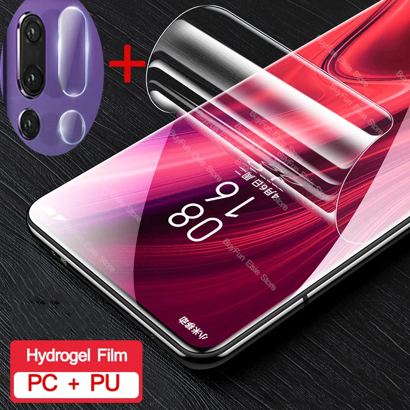 Защитная пленка 2 в 1 для Xiaomi Mi 9T, Защита экрана для Redmi 9T, K20 Pro, K20Pro, Гидрогелевая пленка, не стекло
Защитная пленка 2 в 1 для Xiaomi Mi 9T, Защита экрана для Redmi 9T, K20 Pro, K20Pro, Гидрогелевая пленка, не стекло