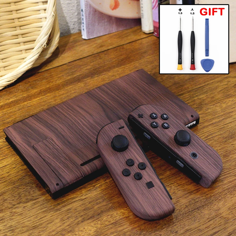 Switch Modified Protective Shell Joycon Controller Replacement Cover NS Host Walnut Storage Case For Nintendo Switch Accessories
Switch Modified Protective Shell Joycon Controller Replacement Cover NS Host Walnut Storage Case For Nintendo Switch Accessories