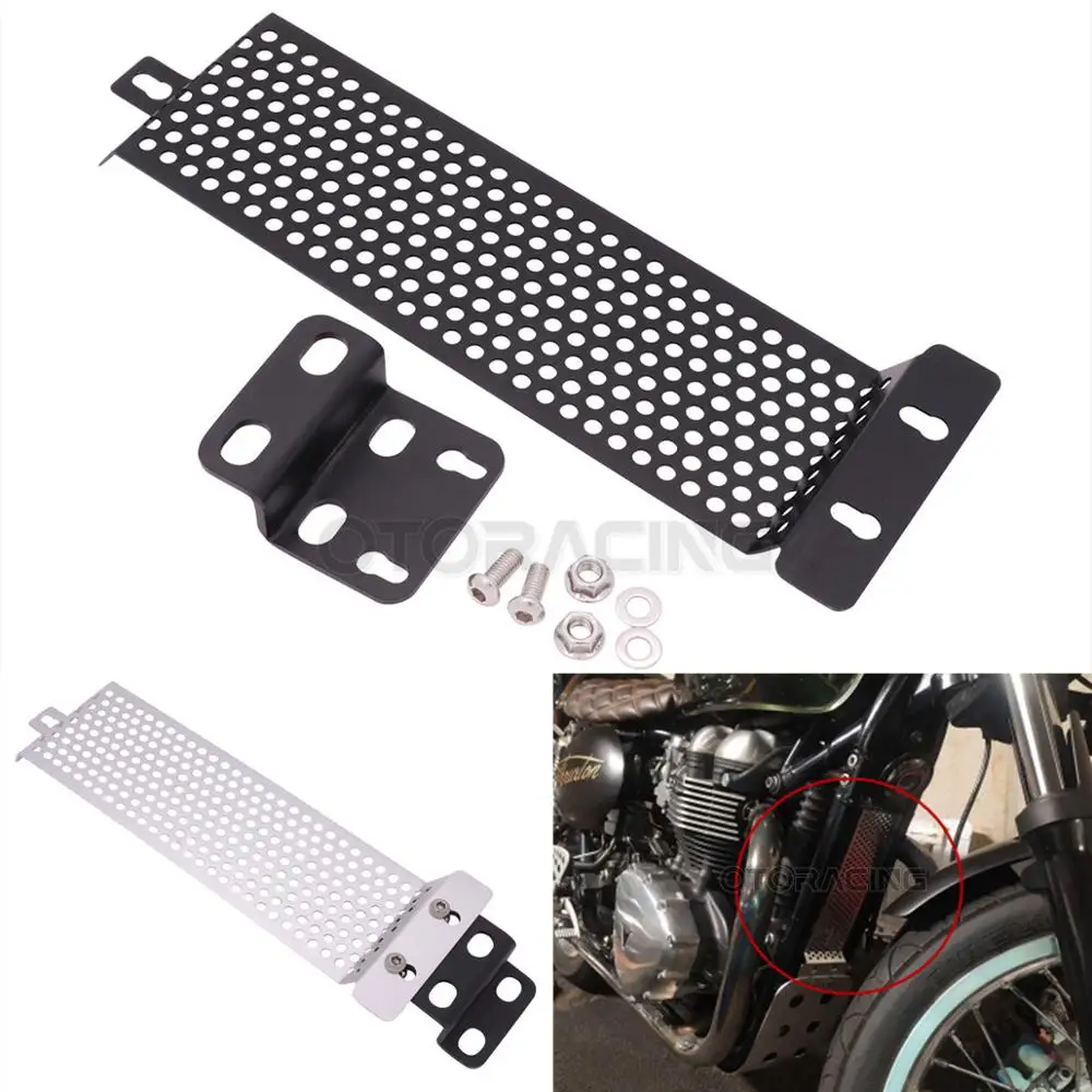 Motorcycle Engine Guard Oil Cooler Cover Cap Net For Triumph Bonneville T100 SE Thruxton 900 Scrambler Steve Mcqueen
Motorcycle Engine Guard Oil Cooler Cover Cap Net For Triumph Bonneville T100 SE Thruxton 900 Scrambler Steve Mcqueen