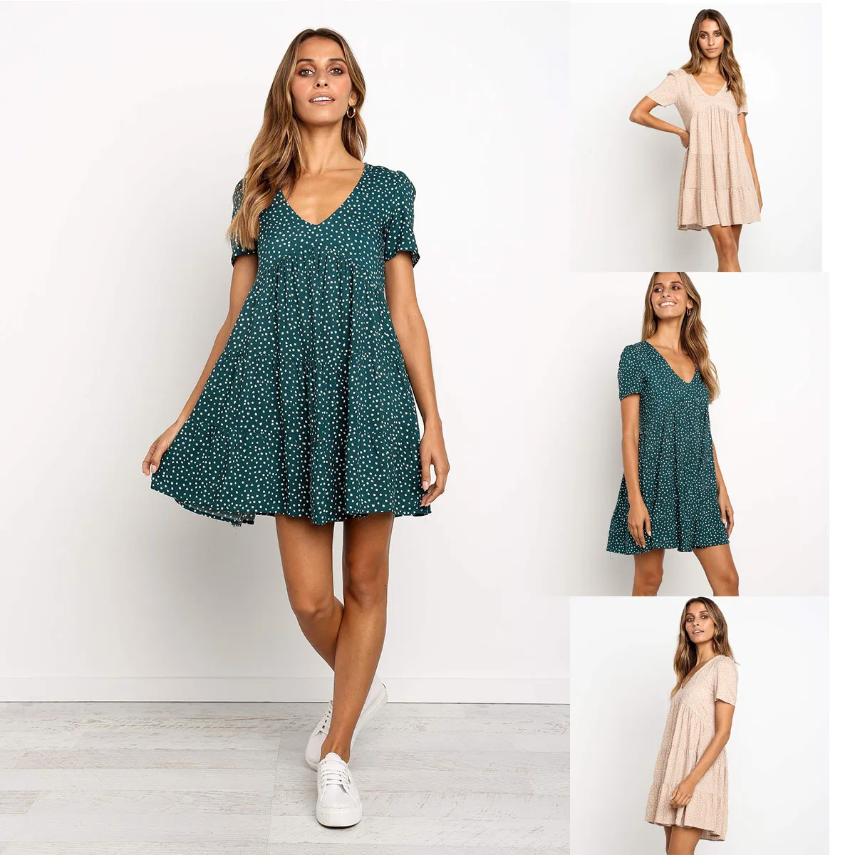 ZOGAA 2021 New Women Summer Bohemian Beach Boho Dress Dress V Neck Sexy Mini Dress Ruffle Holiday Sundress Vestidos Mujer
ZOGAA 2021 New Women Summer Bohemian Beach Boho Dress Dress V Neck Sexy Mini Dress Ruffle Holiday Sundress Vestidos Mujer