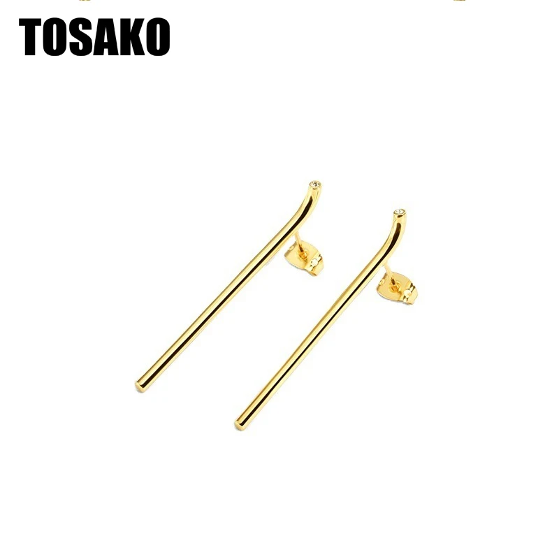 Серьги-подвески TOSAKO, простые женские Индивидуальные Дизайнерские золотые цепочки, гвоздики
Серьги-подвески TOSAKO, простые женские Индивидуальные Дизайнерские золотые цепочки, гвоздики
