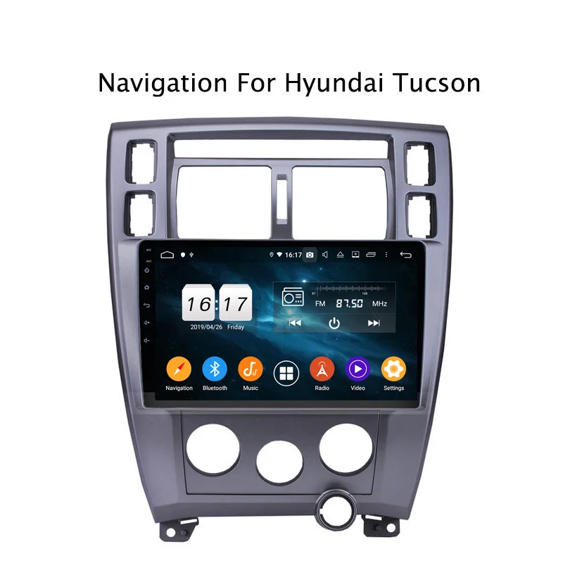 10 1 "4G ram 32G rom Восьмиядерный Android 9 0 Автомобильный gps для hyundai Tucson 2006 2007 2008 2009 2010 2011