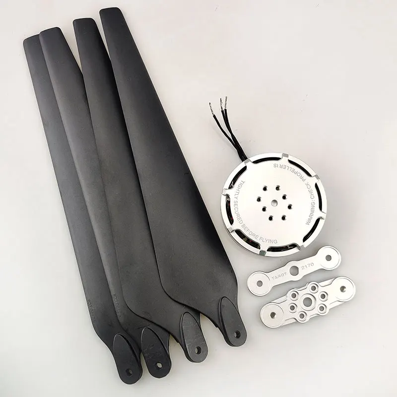 Tarot 6012/132KV Martin Long Endurance Brushless Motor with 2170 High-efficiency Foldable Props Propeller set TL3009
Tarot 6012/132KV Martin Long Endurance Brushless Motor with 2170 High-efficiency Foldable Props Propeller set TL3009