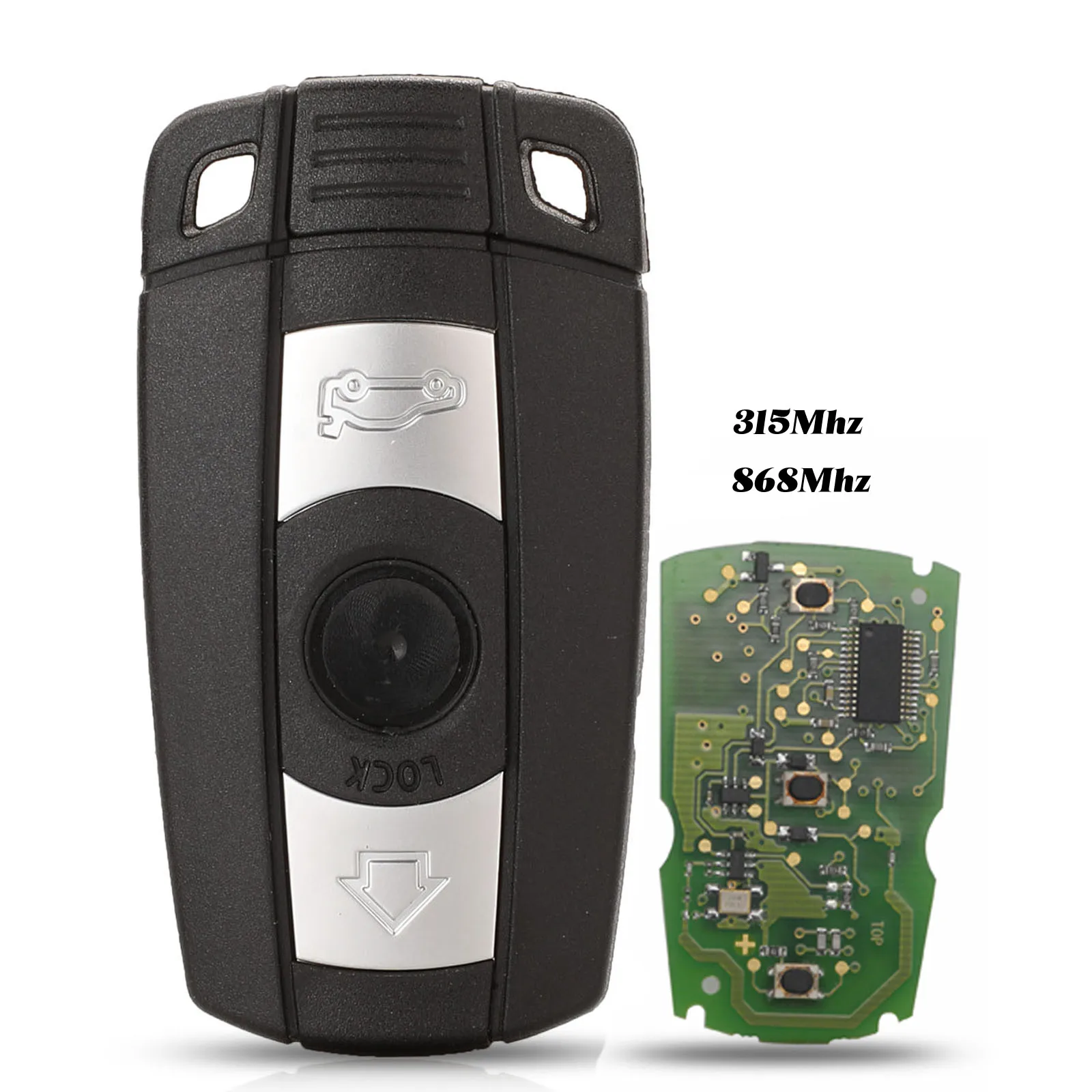 jingyuqin New Replacement car key 315MHZ Chip Car Remote Key Shell fit for BMW 1 3 5 7 Series X5 X6 Z4 CAS3 Smart Ke
jingyuqin New Replacement car key 315MHZ Chip Car Remote Key Shell fit for BMW 1 3 5 7 Series X5 X6 Z4 CAS3 Smart Ke
