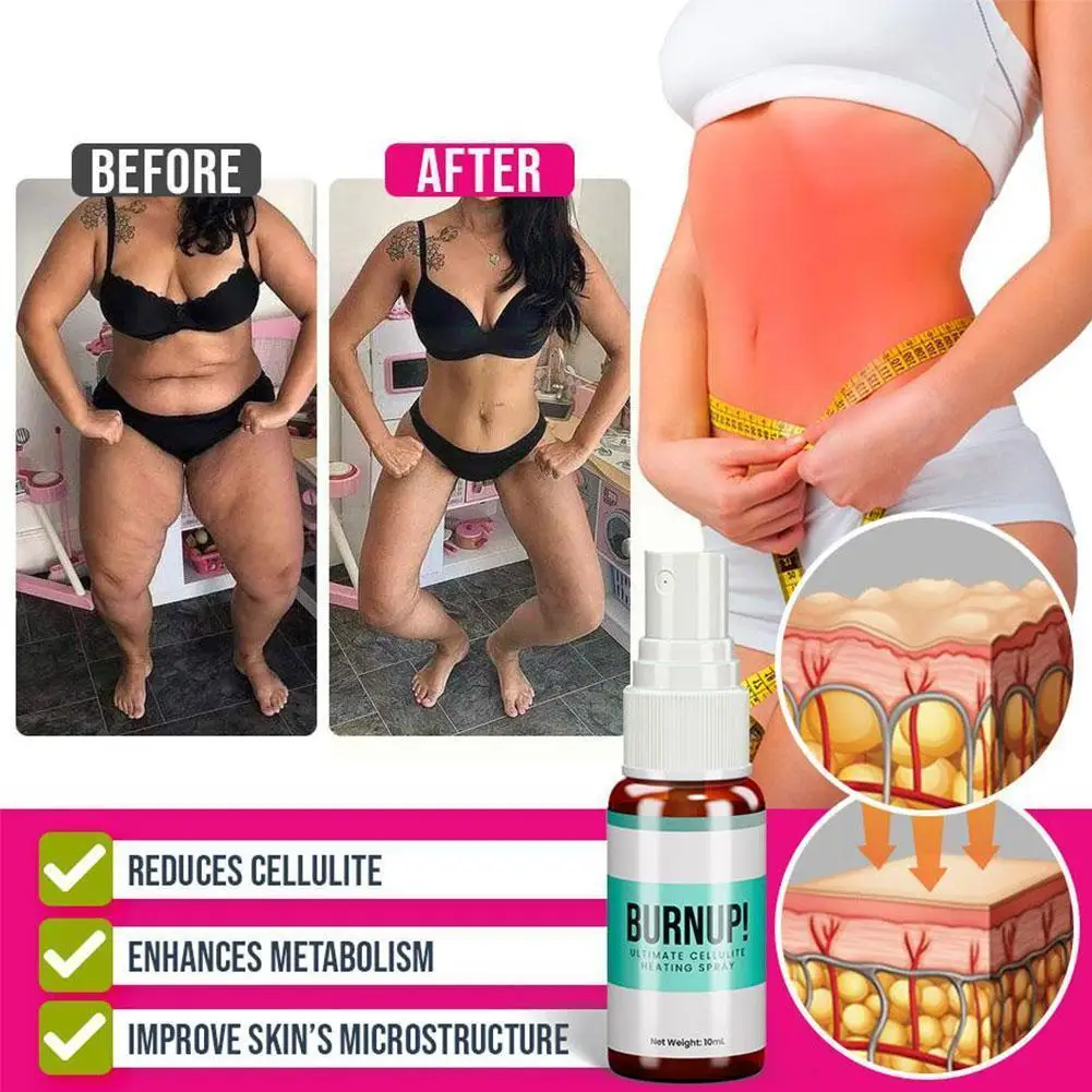 Fast Fat Burning Heating Spray Weight Loss Essential Oil Spray Ultra Absorption Cellulite Removal For Arm Buttocks Abdomen P1c7
Fast Fat Burning Heating Spray Weight Loss Essential Oil Spray Ultra Absorption Cellulite Removal For Arm Buttocks Abdomen P1c7