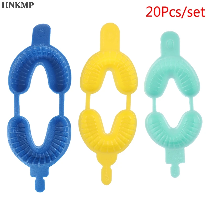 20PCS Dental Disposable Tray Fluoride Foam Impression Trays Dentistry Instrument Dentist Materials Large Medium Small Size
20PCS Dental Disposable Tray Fluoride Foam Impression Trays Dentistry Instrument Dentist Materials Large Medium Small Size