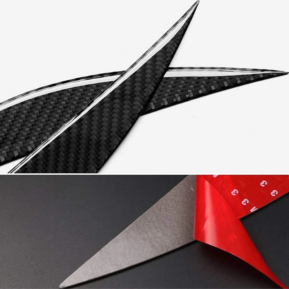 Carbon Fiber Car Headlight Eyebrows Eyelid for BMW 3 Series F30 320i 325i 316i 2013-2018 Auto Front Headlamp Eyebrow Sticker
Carbon Fiber Car Headlight Eyebrows Eyelid for BMW 3 Series F30 320i 325i 316i 2013-2018 Auto Front Headlamp Eyebrow Sticker