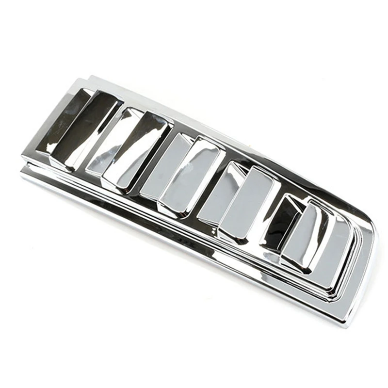 Car Rear Upper Tail Light Lamp Vent Cover Bezel Guard Chrome for Hummer H2 Suv 2003-2009
Car Rear Upper Tail Light Lamp Vent Cover Bezel Guard Chrome for Hummer H2 Suv 2003-2009