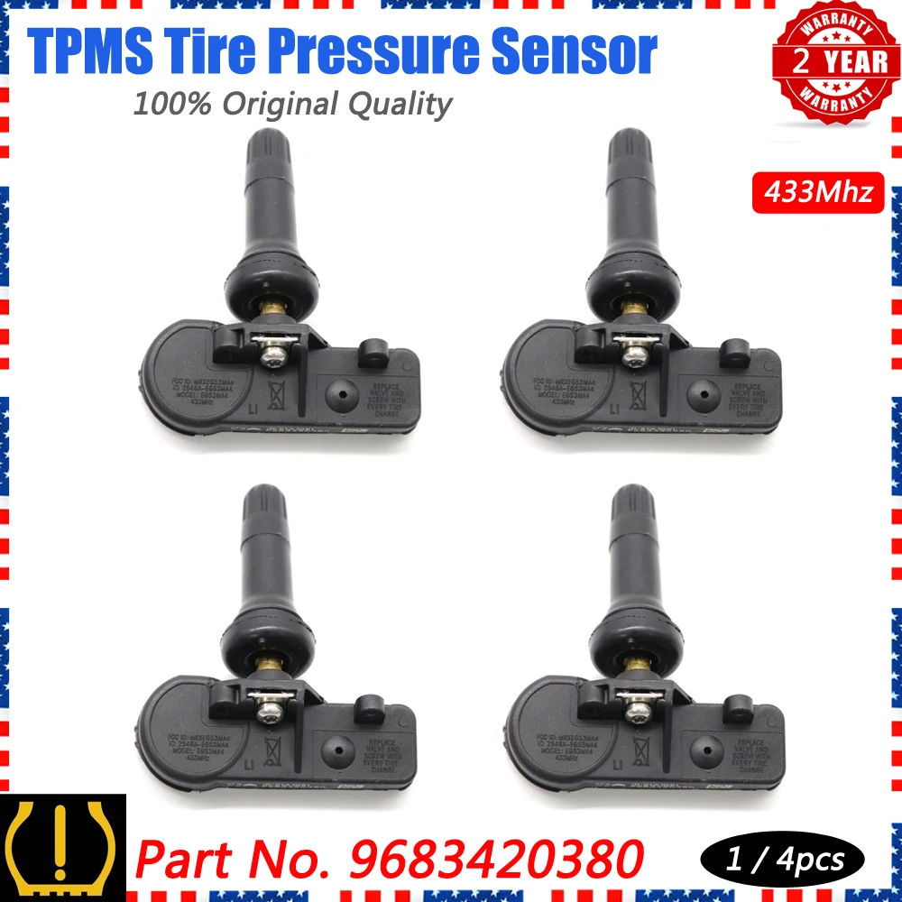 Система контроля давления в шинах Xuan TPMS 9683420380 для Peugeot 308 508 Partner Citroen Picasso C4 DS5 433 МГц 9673860880
Система контроля давления в шинах Xuan TPMS 9683420380 для Peugeot 308 508 Partner Citroen Picasso C4 DS5 433 МГц 9673860880