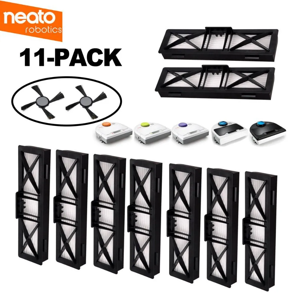 HEPA фильтр боковая щетка для Neato Botvac D3 D4 D5 D6 D7 D70 D75 D80 D85 подключенный 75e 80 85 ЩЕТОЧНЫЕ