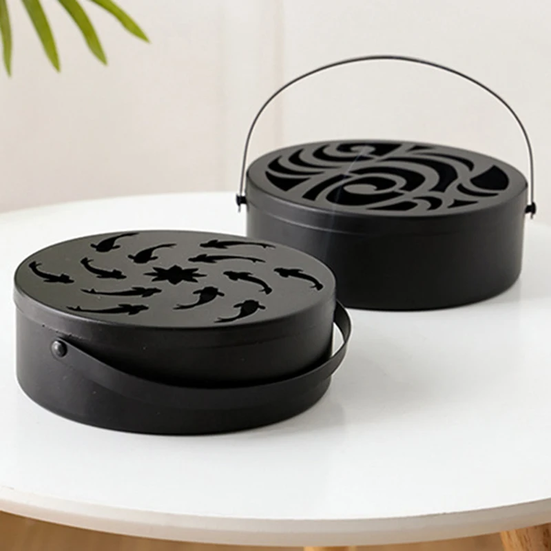 Portable Mosquito Coils Holder Large Hotel Metal Repellent Rack With Cover Saft Mosquito Coil Tray Summer Anti-mosquito Supplie
Portable Mosquito Coils Holder Large Hotel Metal Repellent Rack With Cover Saft Mosquito Coil Tray Summer Anti-mosquito Supplie