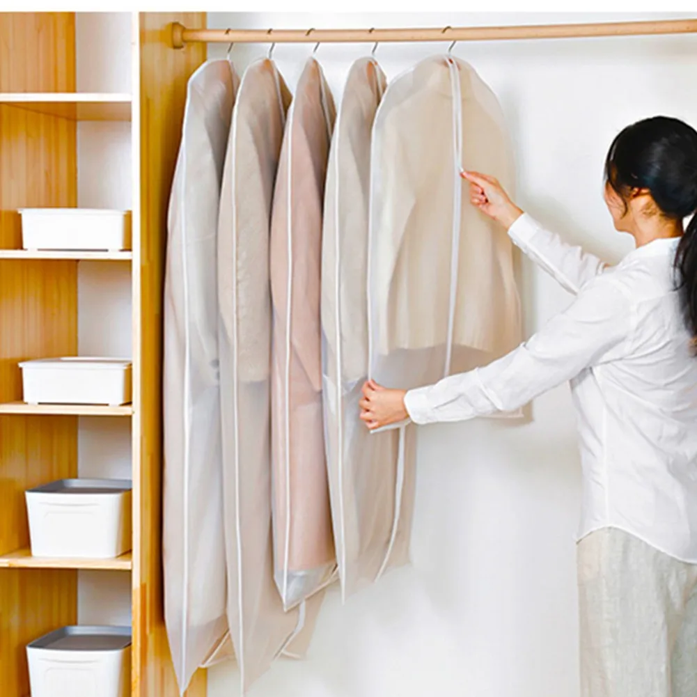 Hanging Garment Coat Dust Cover Storage Closet Organizer Cabinet Bag Wardrobe Clothing Container For Underwear Home Organization
Hanging Garment Coat Dust Cover Storage Closet Organizer Cabinet Bag Wardrobe Clothing Container For Underwear Home Organization