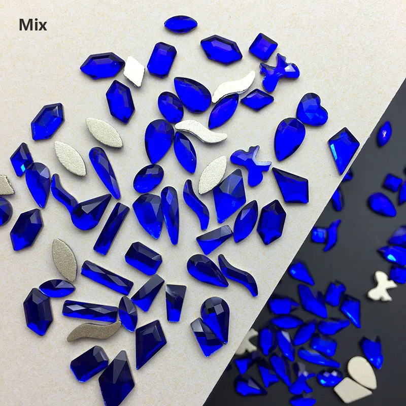 144pcs Blue Shape Crystal Shiny Nail Art Rhinestones Colorful DIY 3D Nail Art Decoration Charms Flat Back Gems
144pcs Blue Shape Crystal Shiny Nail Art Rhinestones Colorful DIY 3D Nail Art Decoration Charms Flat Back Gems