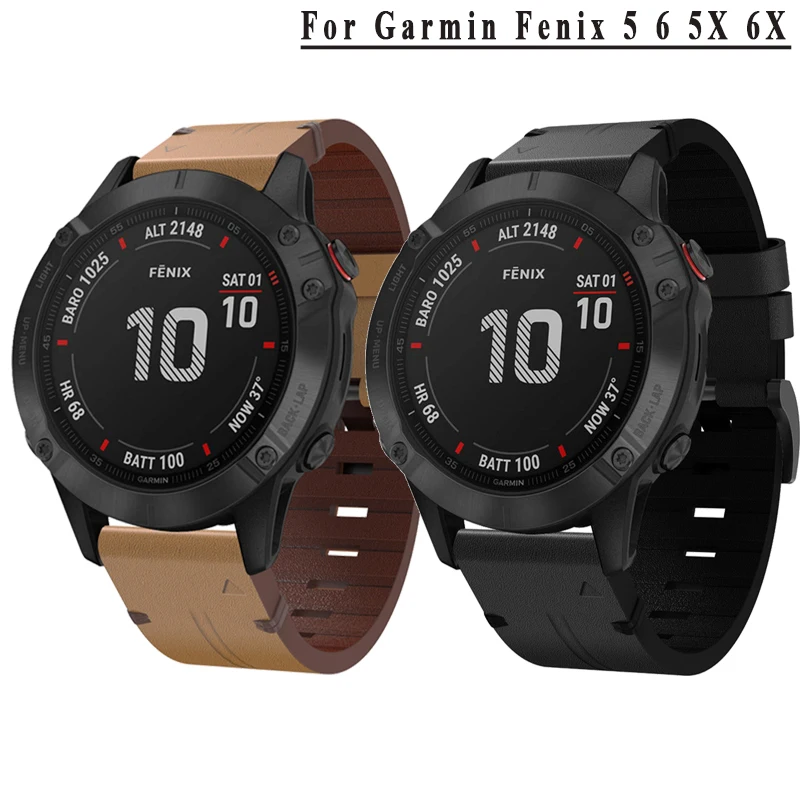 22mm 26mm Leather Strap For Garmin Fenix 5 6 5X 6X Replacement Quick Release Watchband for Garmin forerunner 935 945 Bracelet
22mm 26mm Leather Strap For Garmin Fenix 5 6 5X 6X Replacement Quick Release Watchband for Garmin forerunner 935 945 Bracelet