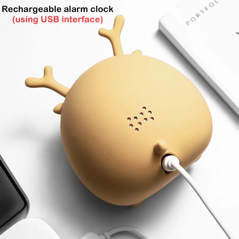 Kids Alarm Clock Rechargeable Children's Sleep Trainer Snoozing Count down for Boys Girls Bedroom Nightstand Travel
Kids Alarm Clock Rechargeable Children's Sleep Trainer Snoozing Count down for Boys Girls Bedroom Nightstand Travel