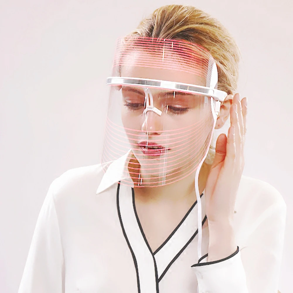 LED Photon Light Therapy Facial Mask Whitening Anti Aging Skin Tightening Rejuvenation 3 Color Photonic Skin Care Remove Wrinkle
LED Photon Light Therapy Facial Mask Whitening Anti Aging Skin Tightening Rejuvenation 3 Color Photonic Skin Care Remove Wrinkle
